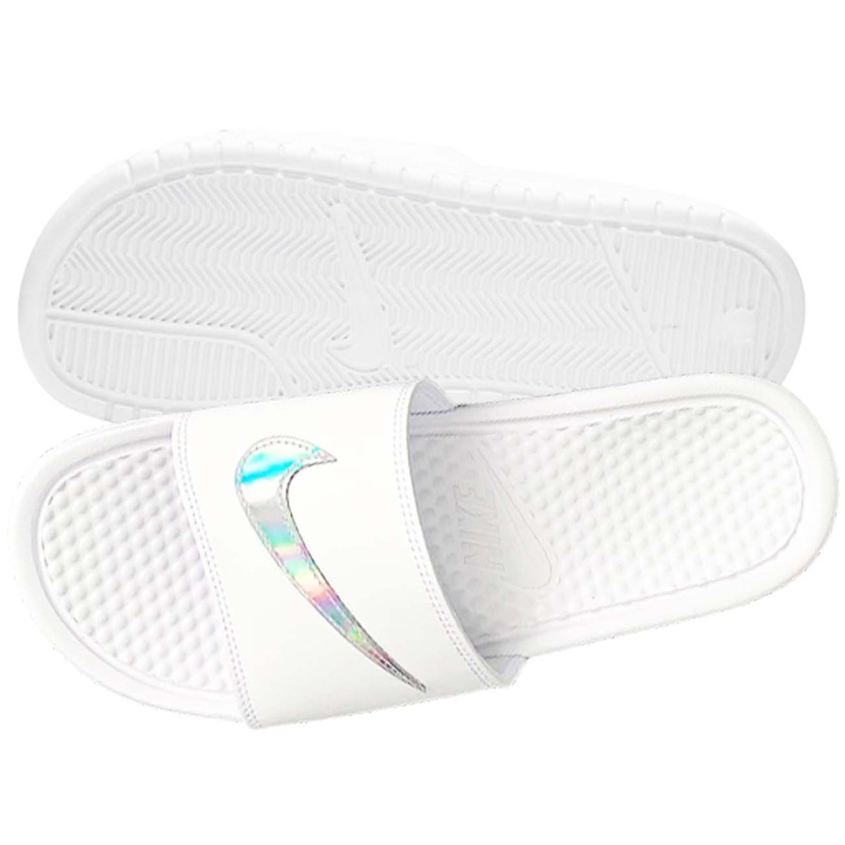 CIABATTA NIKE DA2544 100 WMNS BENASSI JDI IR BIANCO