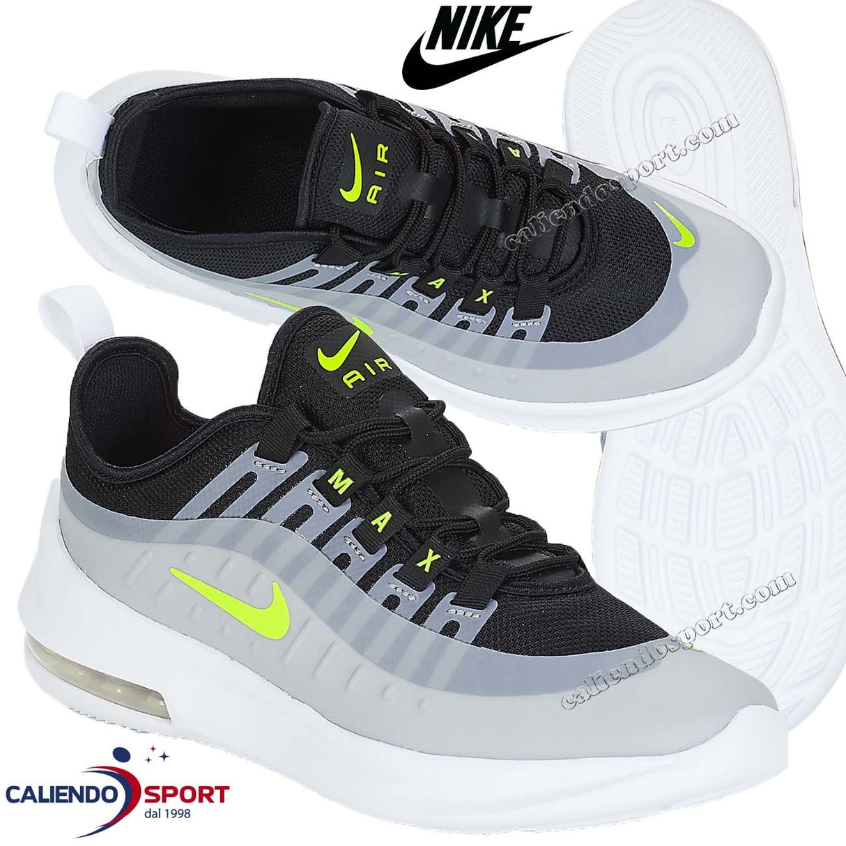 NIKE BOYS SHOES AH5222 005 AIR MAX AXIS GS