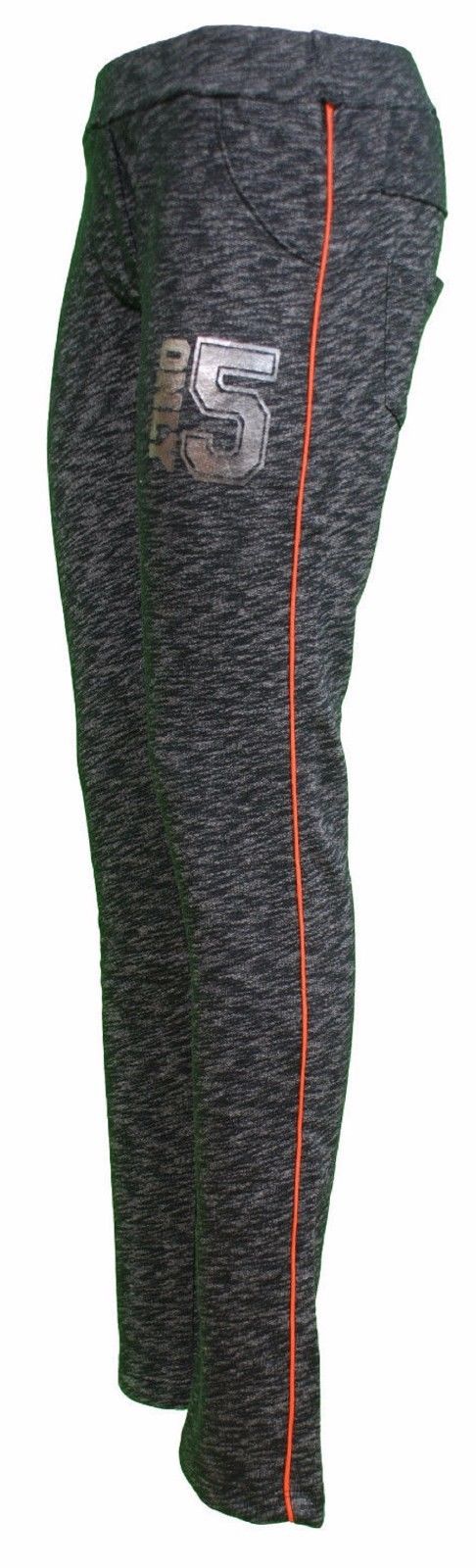 Women's Tracksuit Pants Sport Fitness Dance Cotton Gym CASUAL GREY ONLY