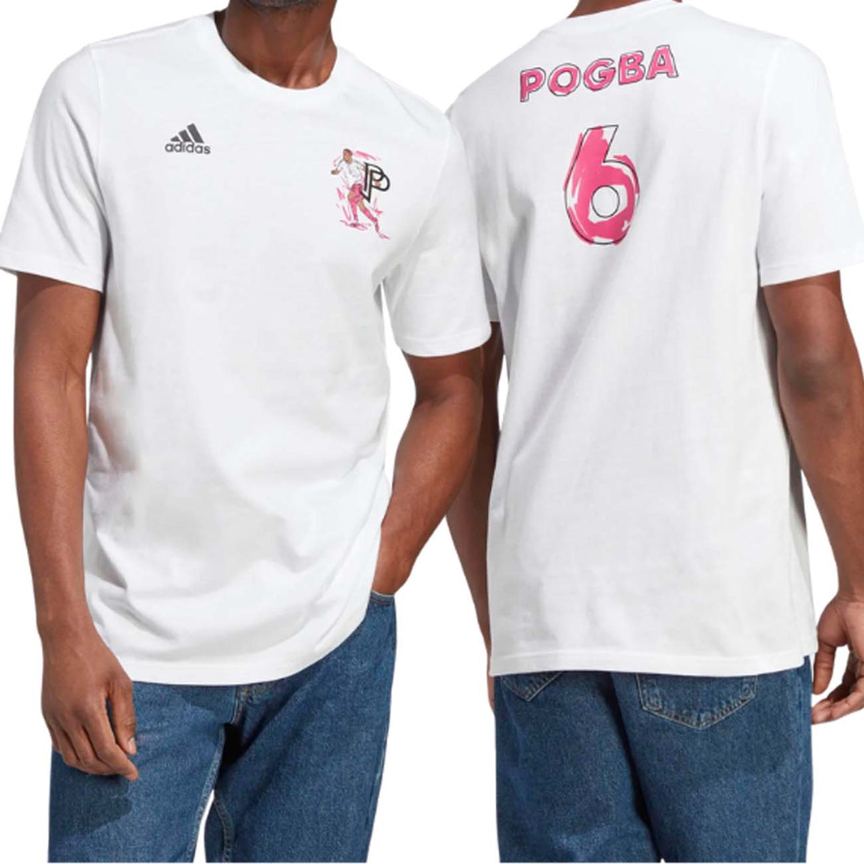 T-SHIRT GRAPHIQUE ADIDAS HT5186 POGBA ICÔNE