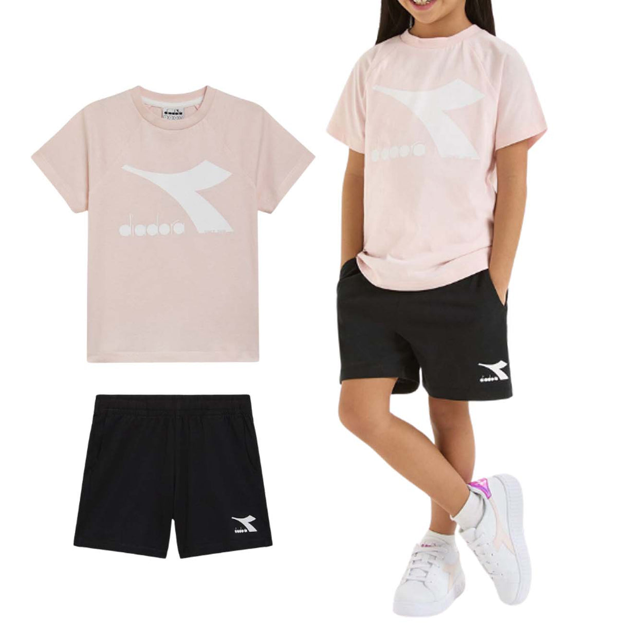 COMPLETO BAMBINE DIADORA 180603 50207 CORE COTONE