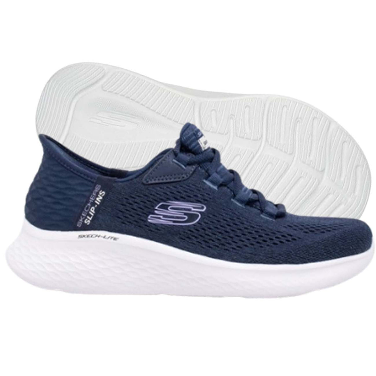 SCARPA SKECHERS 150012 NVLV SKETCH-LITE SLIP-INS BLU