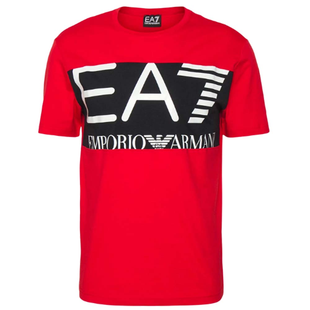 T-SHIRT RAGAZZI ARMANI EA7 6LBT58 BJ02Z COTONE