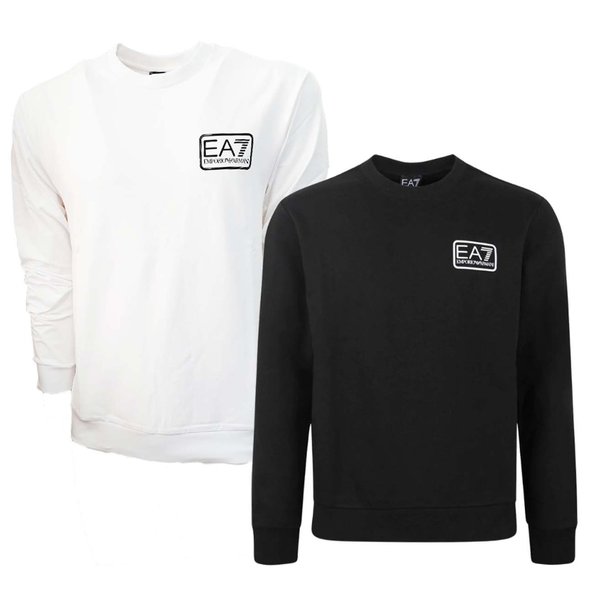 FELPA ARMANI EA7 3LPM04PJCSZ GIRO COLLO COTONE