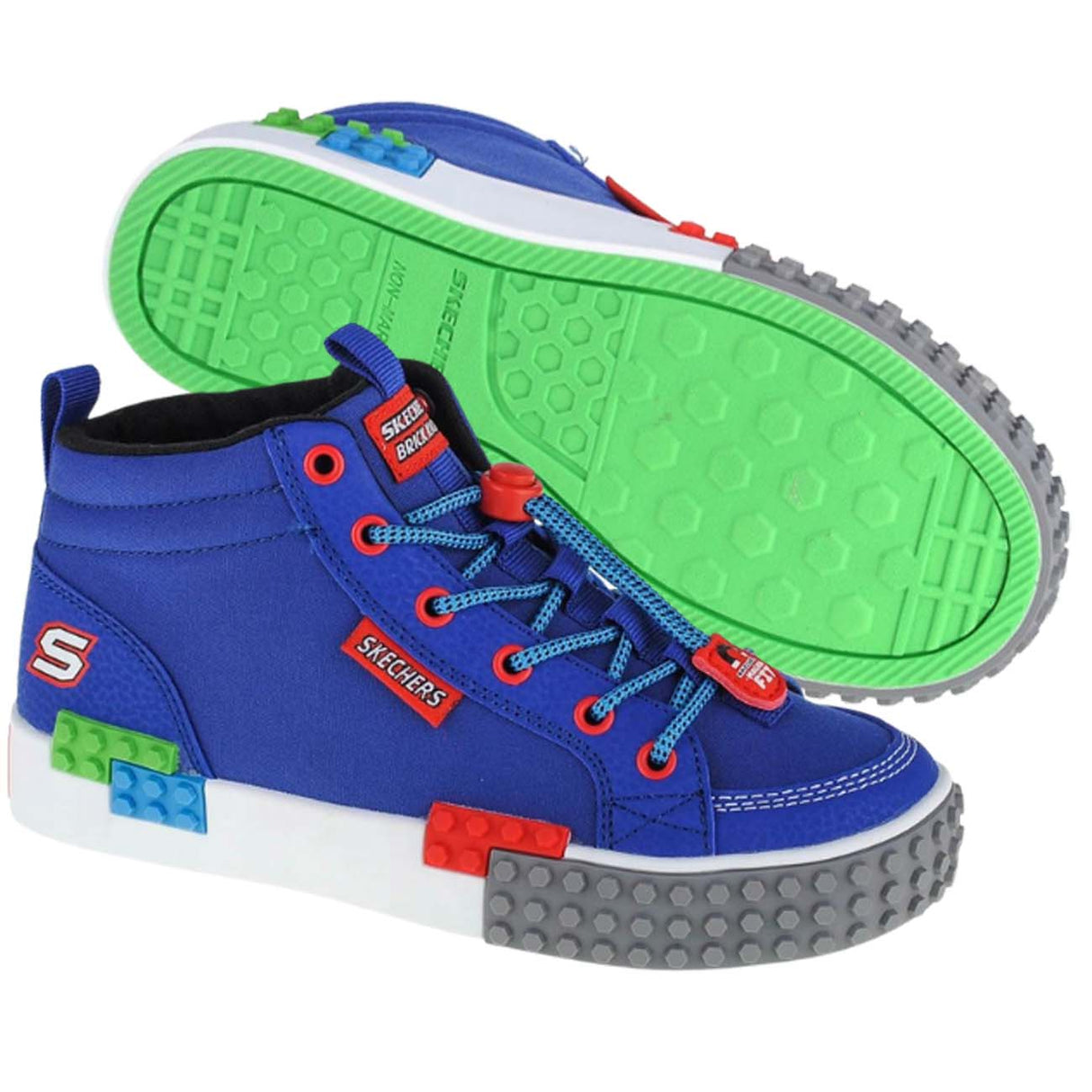 CHAUSSURES ENFANTS SCKECHERS 402223L BLMT KOOL BRICKS