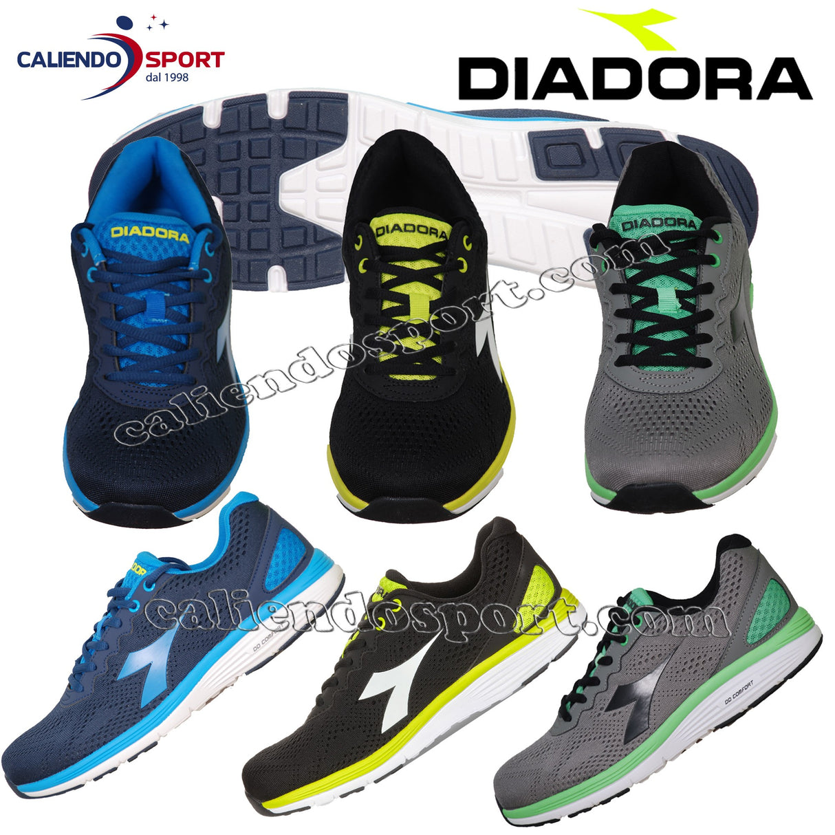 SCARPA UOMO DIADORA SWAM 2 171445 RUNNING TRAINING CASUAL