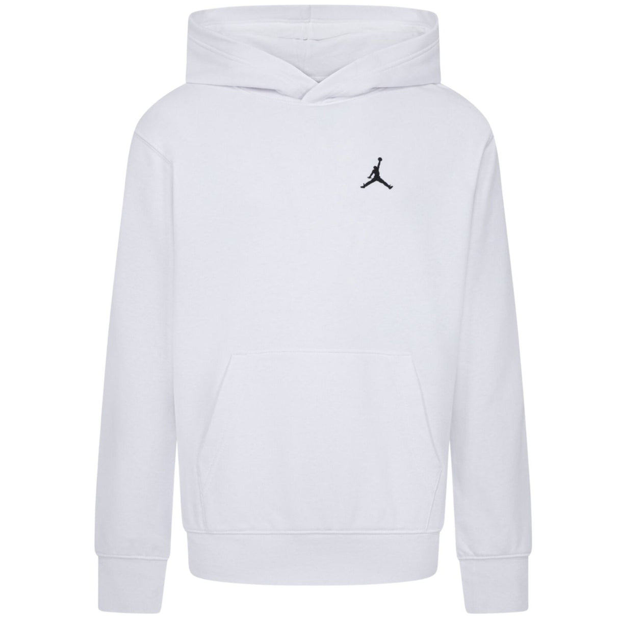 FELPA RAGAZZI JORDAN 95F121 001 COTONE GARZATO BIANCO