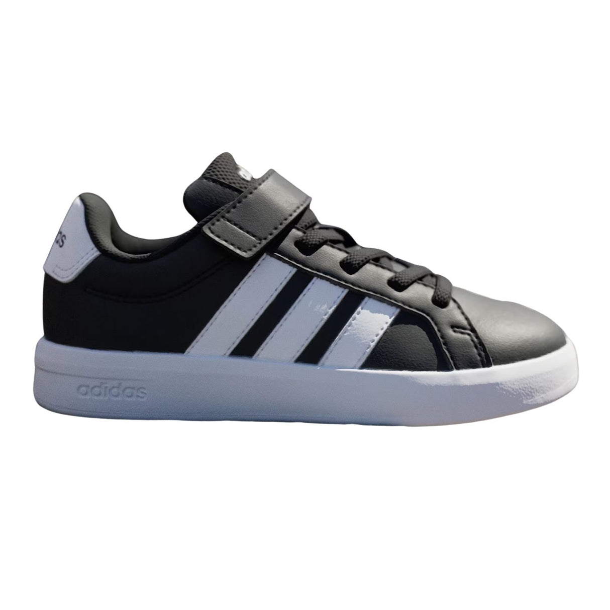 SCARPA RAGAZZI ADIDAS HP3533 GRAND COURT 3.0 NERO STRAPPI