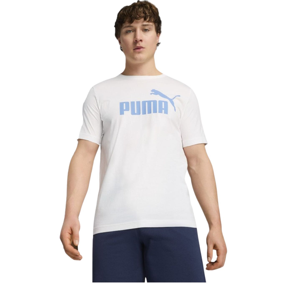 T-SHIRT PUMA 586667 35 GRAFHIC BIANCO SUMMER COTONE