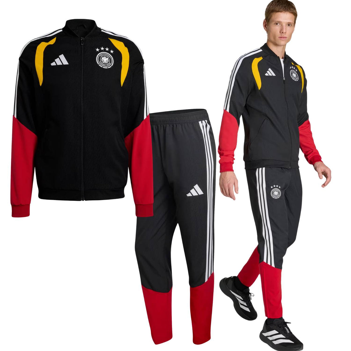 GIACCA+PANTALONE ADIDAS KB4475 KB4476 RAPPRESENTANZA GERMANIA 26 TIRO