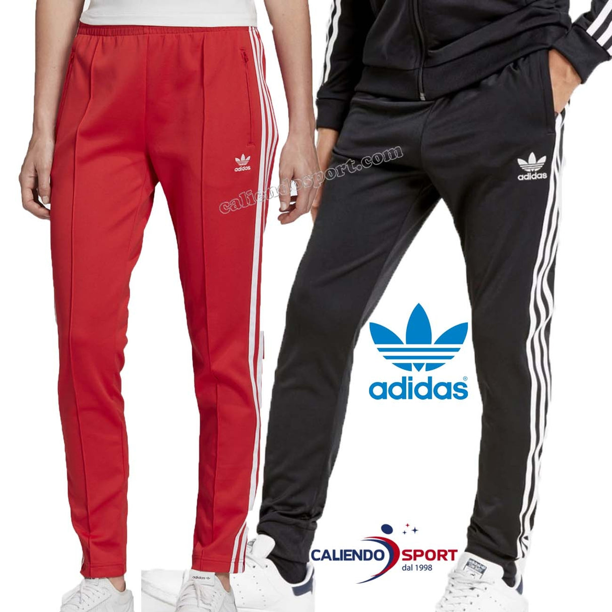 PANTALON DE SURVÊTEMENT ADIDAS DV2879 FM5676 POUR GARÇONS SST NOIR ROUGE
