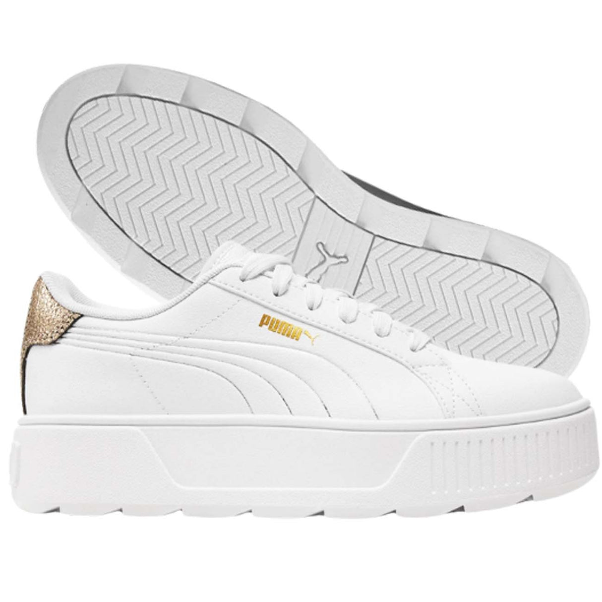 SCARPA DONNA PUMA 395099 01 KARMEN METALLIC SHINE