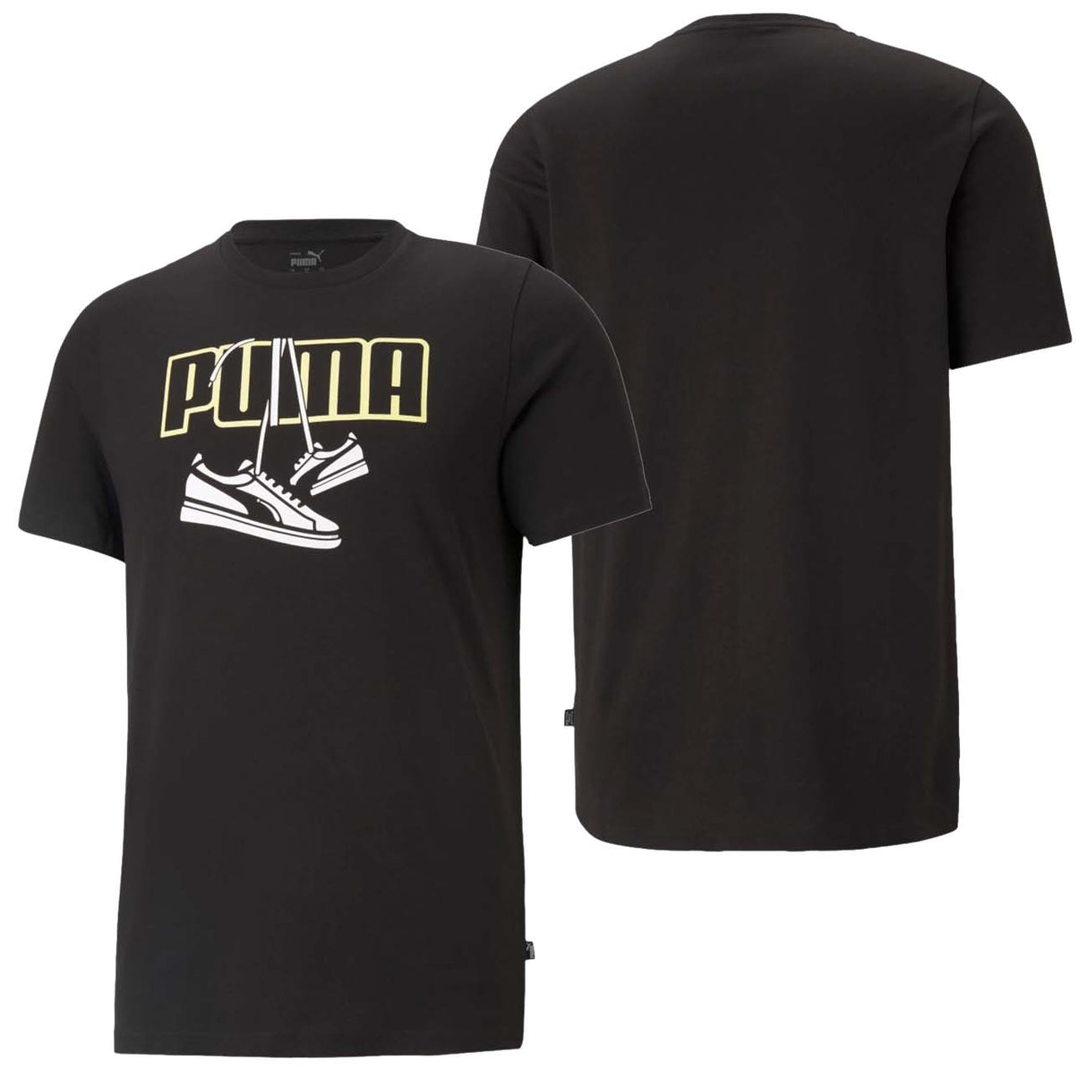 T-SHIRT INSPIRÉ DES BASKETS PUMA 587767 NOIR
