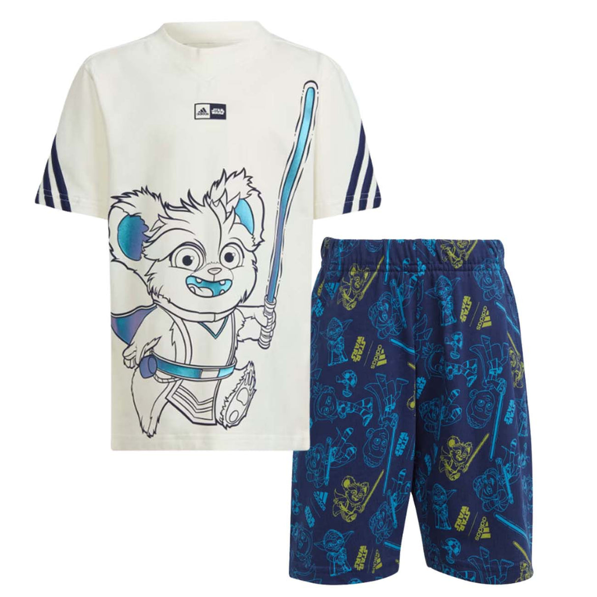 COMPLETO BAMBINI ADIDAS IN7300 X STAR WARS YOUNG JEDI TEE