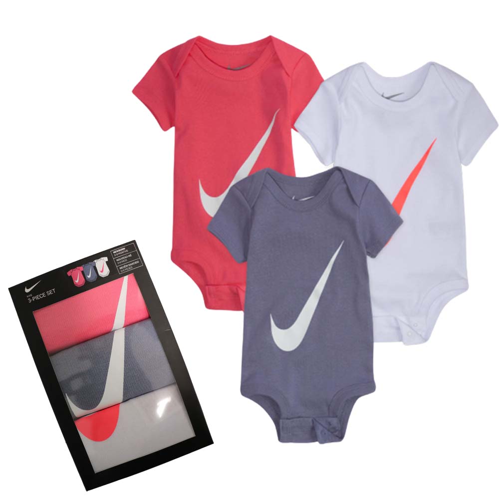 NEWBORN BODYSUIT BOX LN0272 (0-6 MONTHS) 3 PIECES COTTON