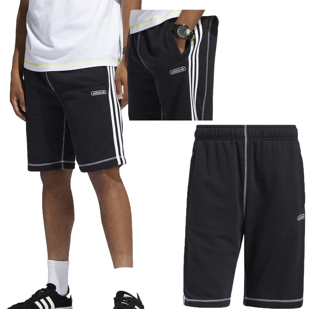 ADIDAS GN3882 CONTRAST STITCH SHORTS SHORTS