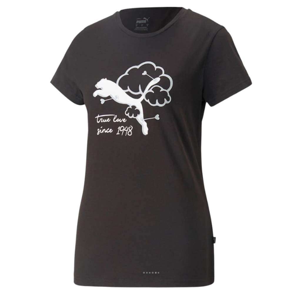 T-SHIRT DONNA PUMA 674452 GRAPHICS COTONE
