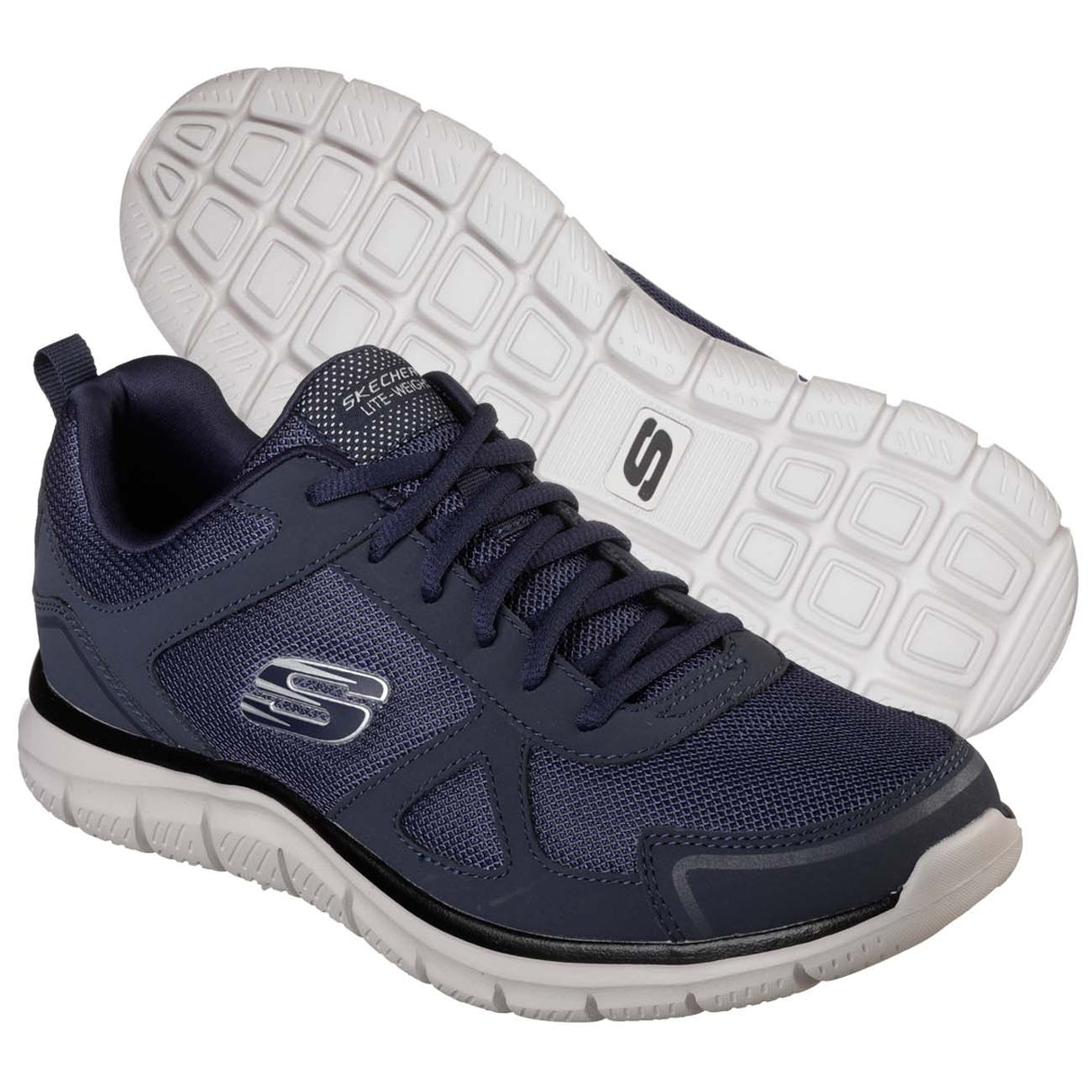 CHAUSSURE SKECHERS 52631 NVY BLUE EN MOUSSE À MÉMOIRE DE FORME