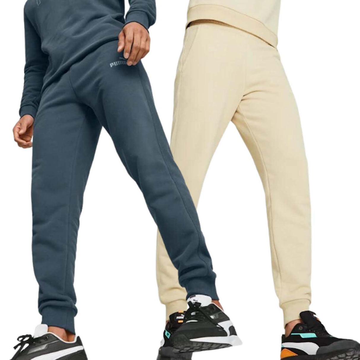 PANTALON EN COTON BROSSÉ ESSENTIALS PUMA 673388