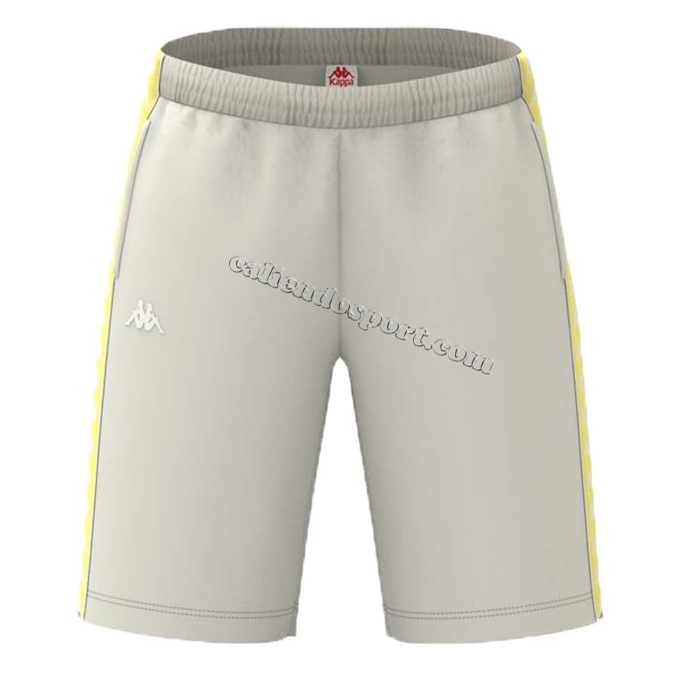 PANTALONCINO KAPPA 3111I3W 222 BANDA TREADS NERO BIANCO