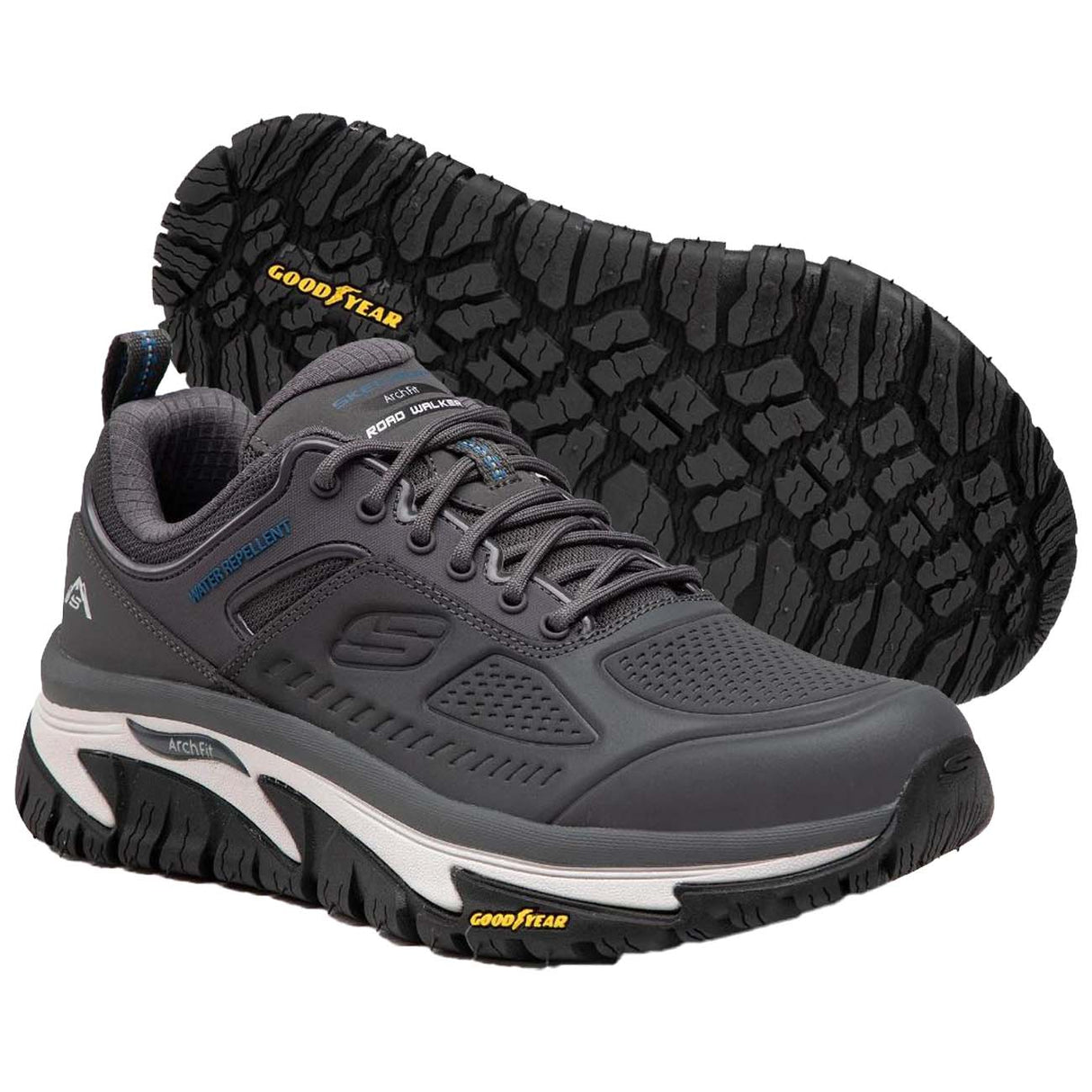 SCARPA SKECHERS 237333 CHAR RELAXED FIT ARCH FIT