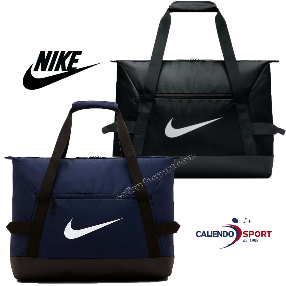 SAC DE SPORT NIKE BA5504 ACADEMY TEAM NOIR BLEU MOYEN