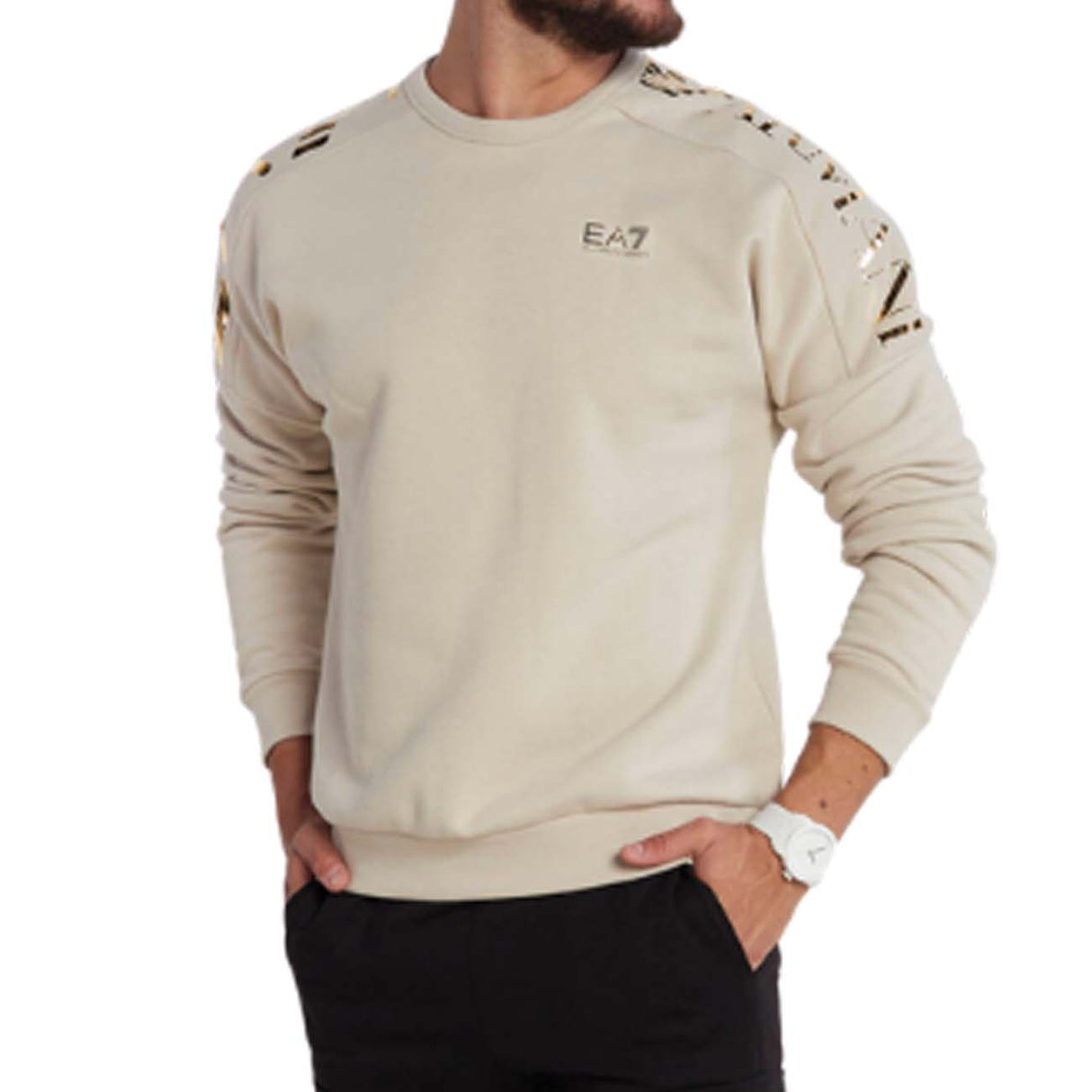 FELPA ARMANI EA7 I23 6RPM23 PJHLZ 1716 COTONE FELPATO