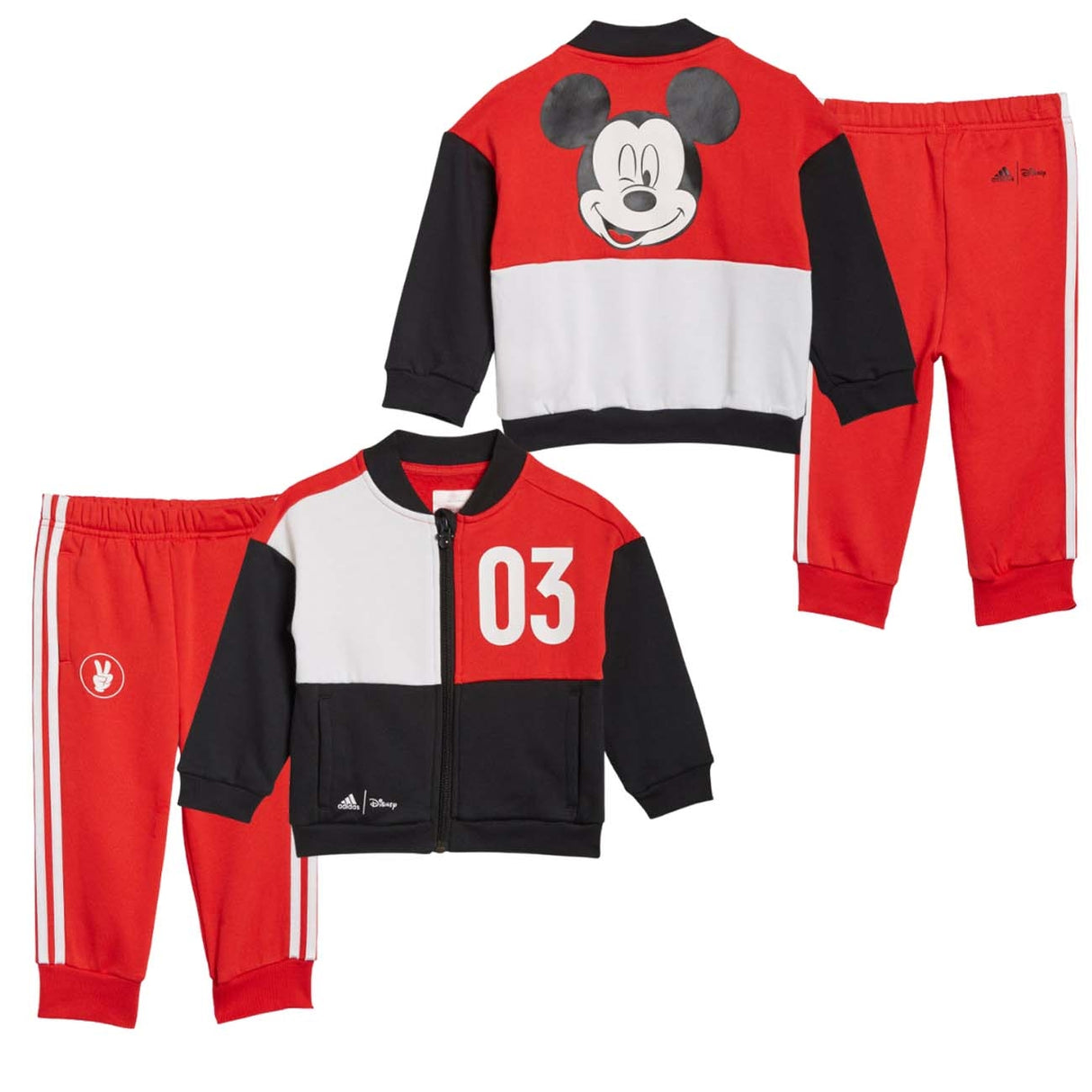 TUTA BAMBINI ADIDAS GT9476 DISNEY MICKEY MOUSE