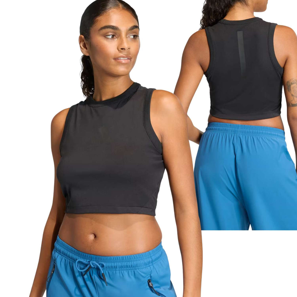 CANOTTA DONNA ADIDAS KC7762 Z N E NERO SPORT