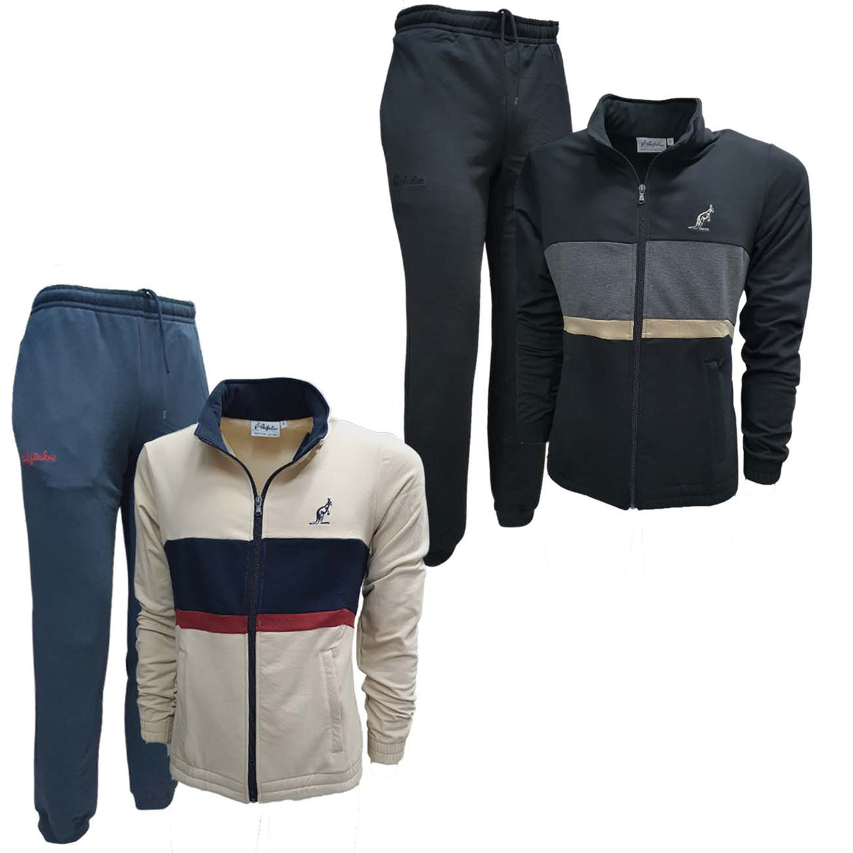 AUSTRALIAN LSUTU0184 WINTER COTTON FLEECE TRACKSUIT