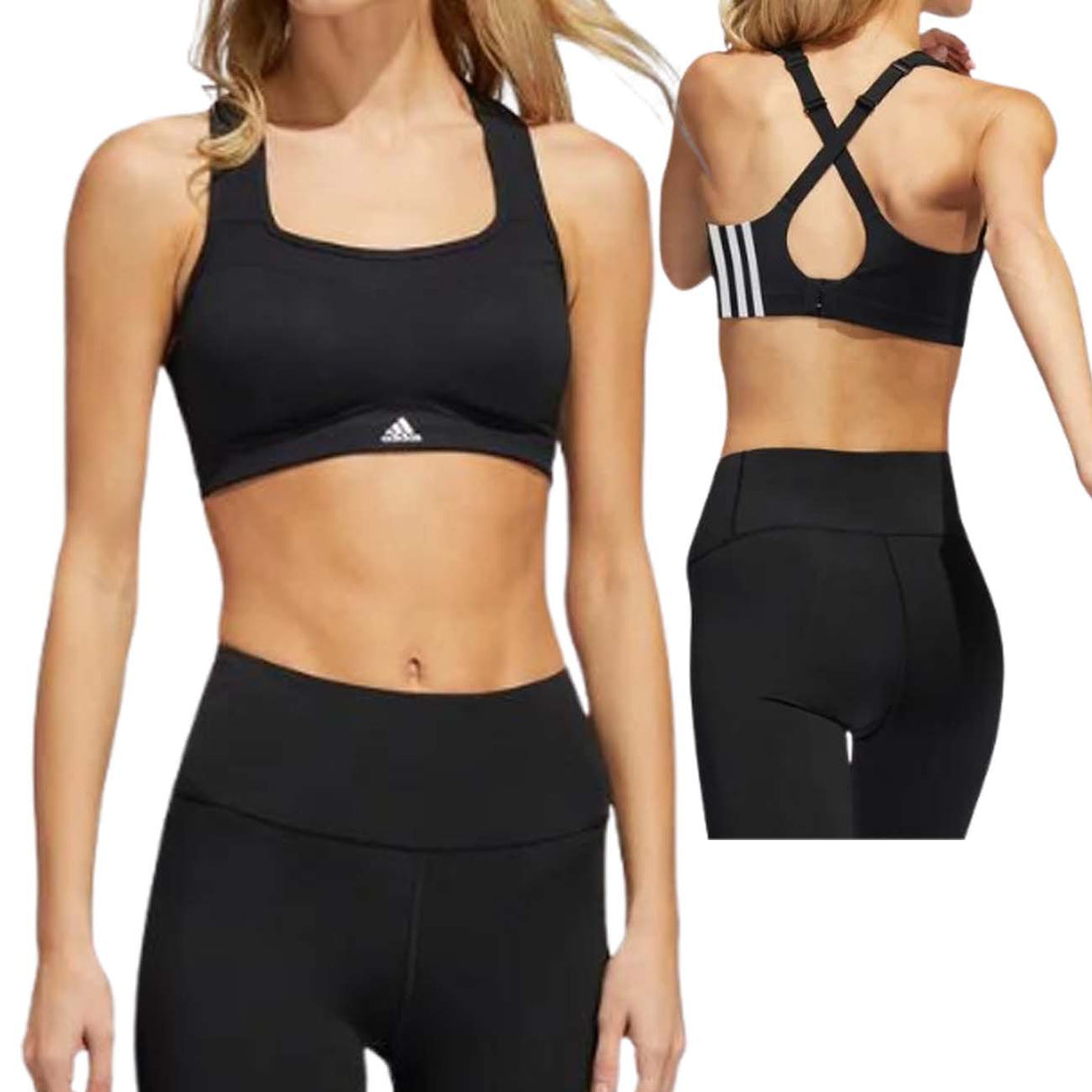 REGGISENO ADIDAS HF2297 SOSTEGNO ELEVATO ALLENAMENTO TLRD IMPACT