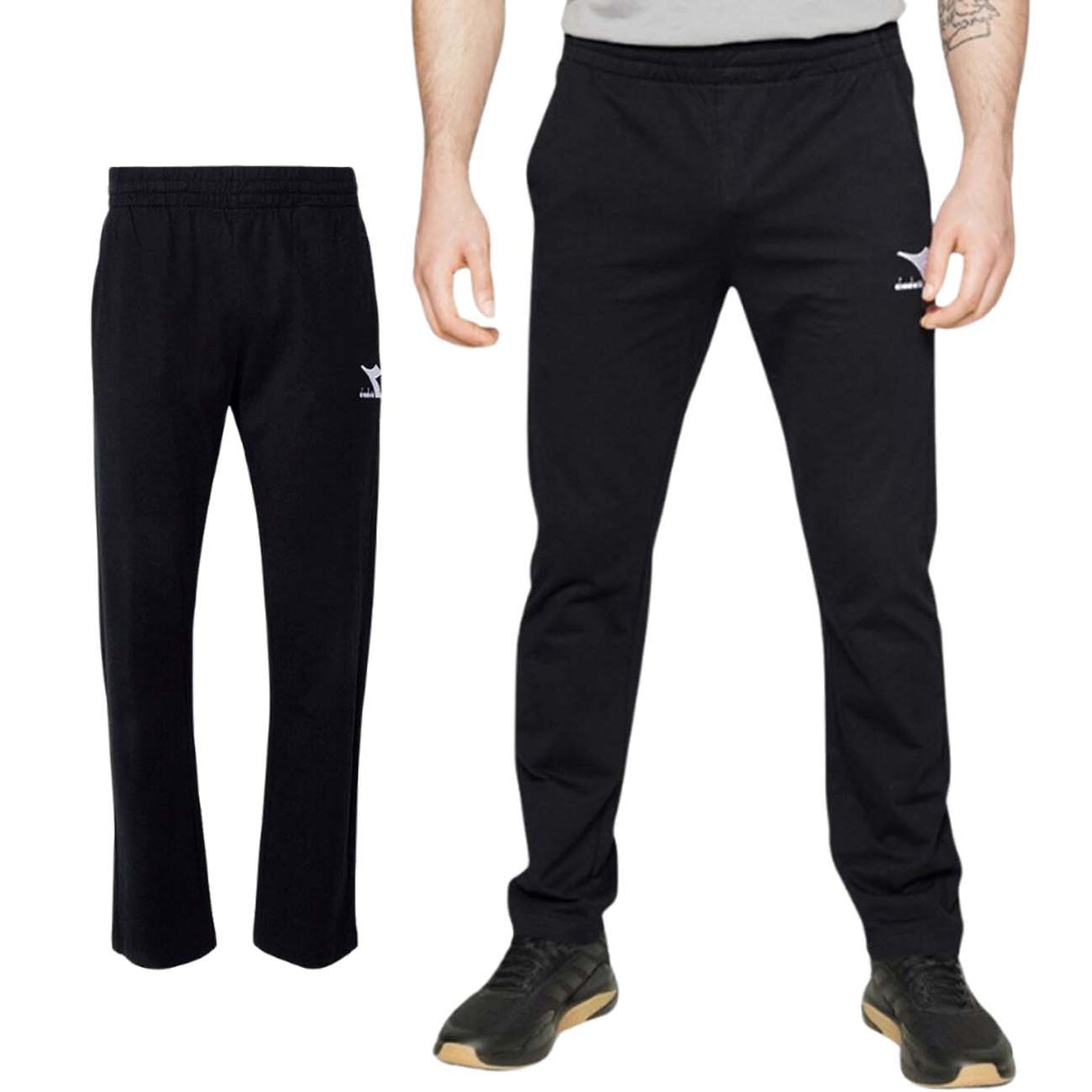 PANTALONE DIADORA 179761 80013 SPORTWEAR COTONE NERO
