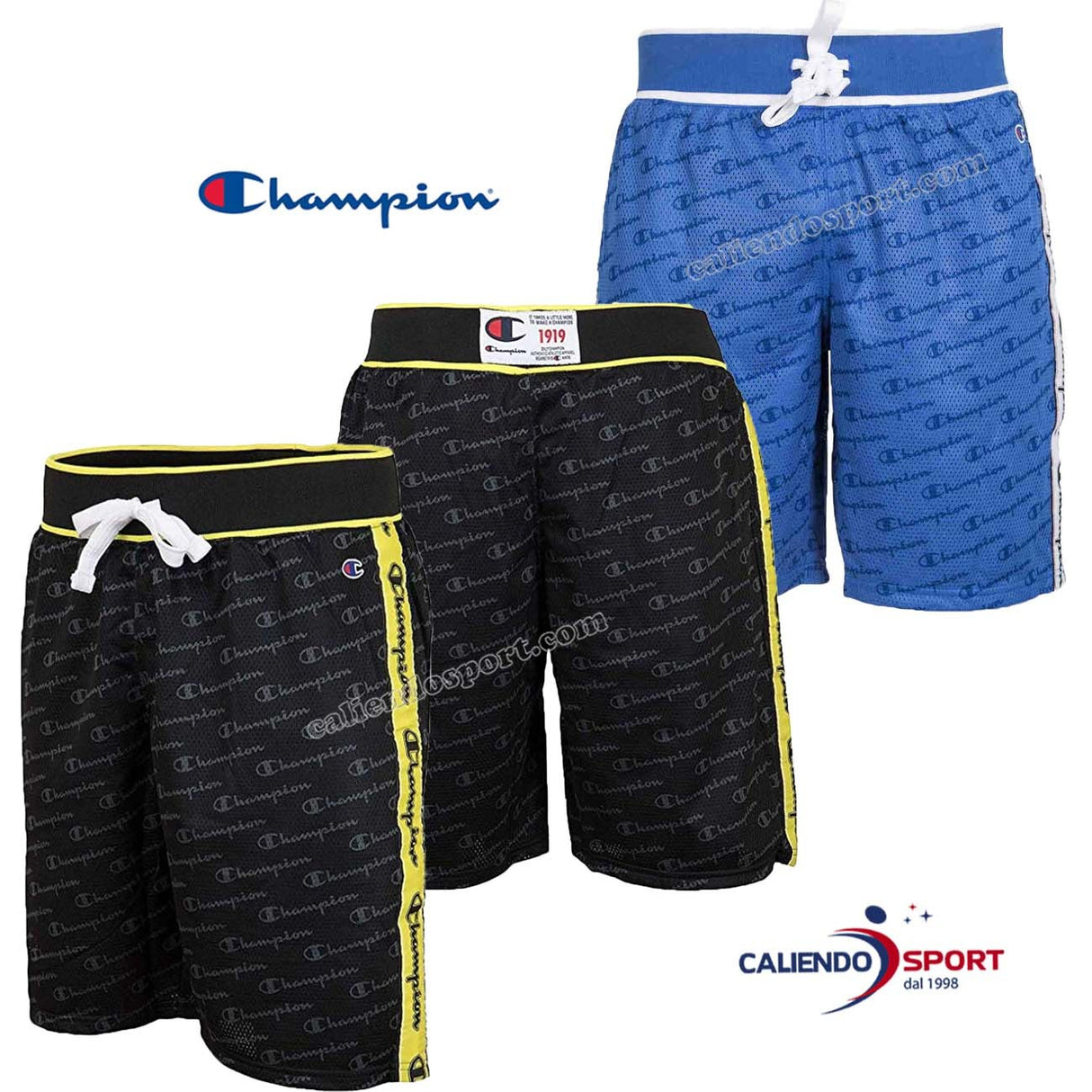 PANTALONCINO CHAMPION UOMO 212836 ROCHESTER STRIPE