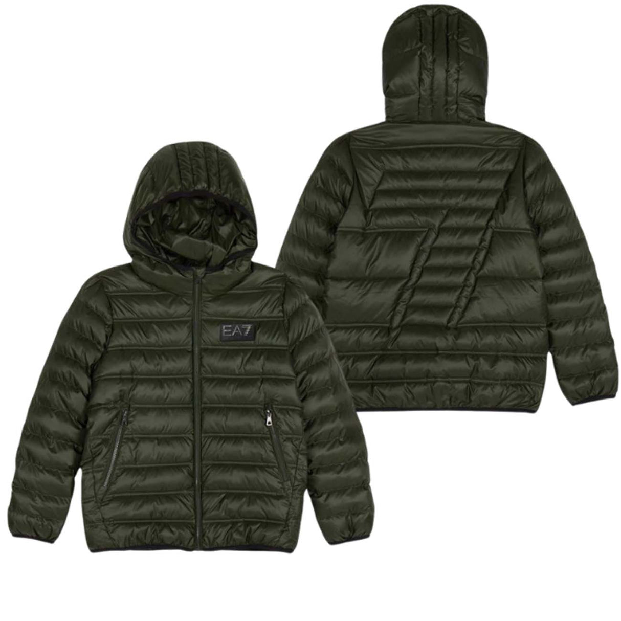 GIUBBOTTO RAGAZI EA7 I23 6RBB03 BN5ZZ 1845 VERDE