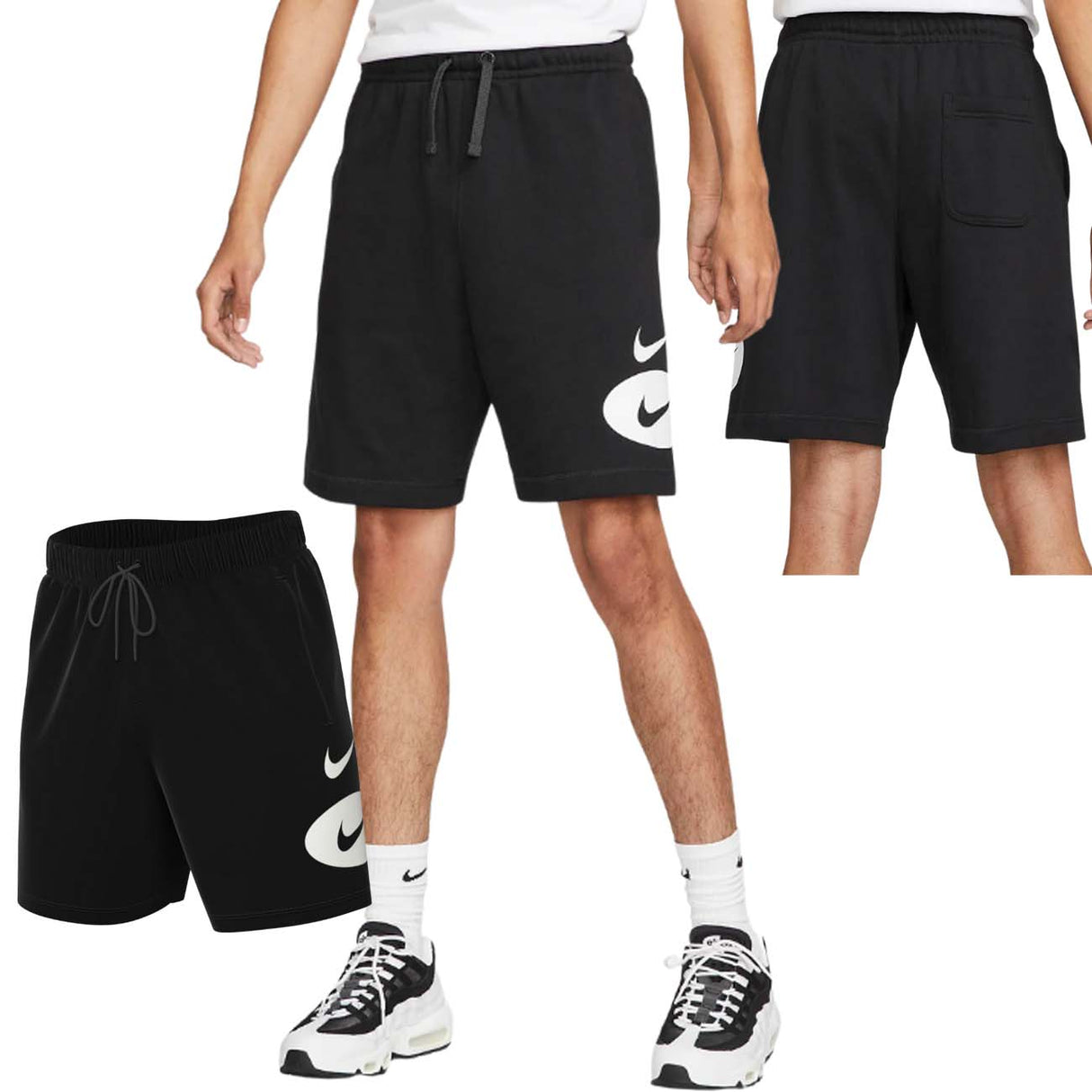 PANTALONCINO NIKE DM5487 010 SWOOSH LEAGUE NERO