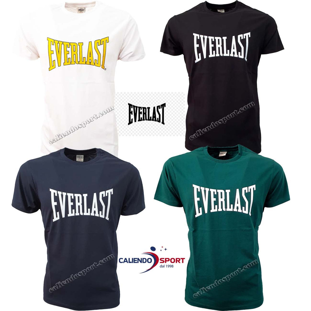 T-SHIRT À MANCHES COURTES EN COTON EVERLAST 29M294J43