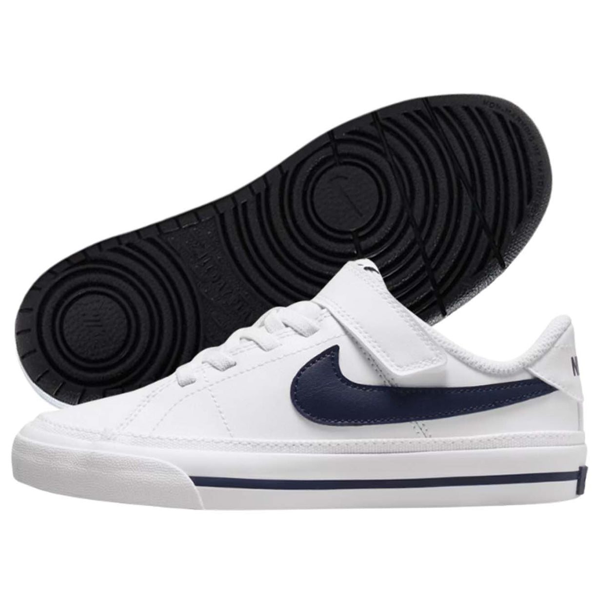 SCARPA RAGAZZI NIKE DA5381 125 COURT LEGACY STRAPPO