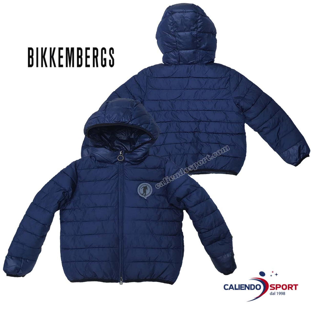 VESTE EN DUVET BLEUE POUR ENFANTS BIKKEMBERG BK0114