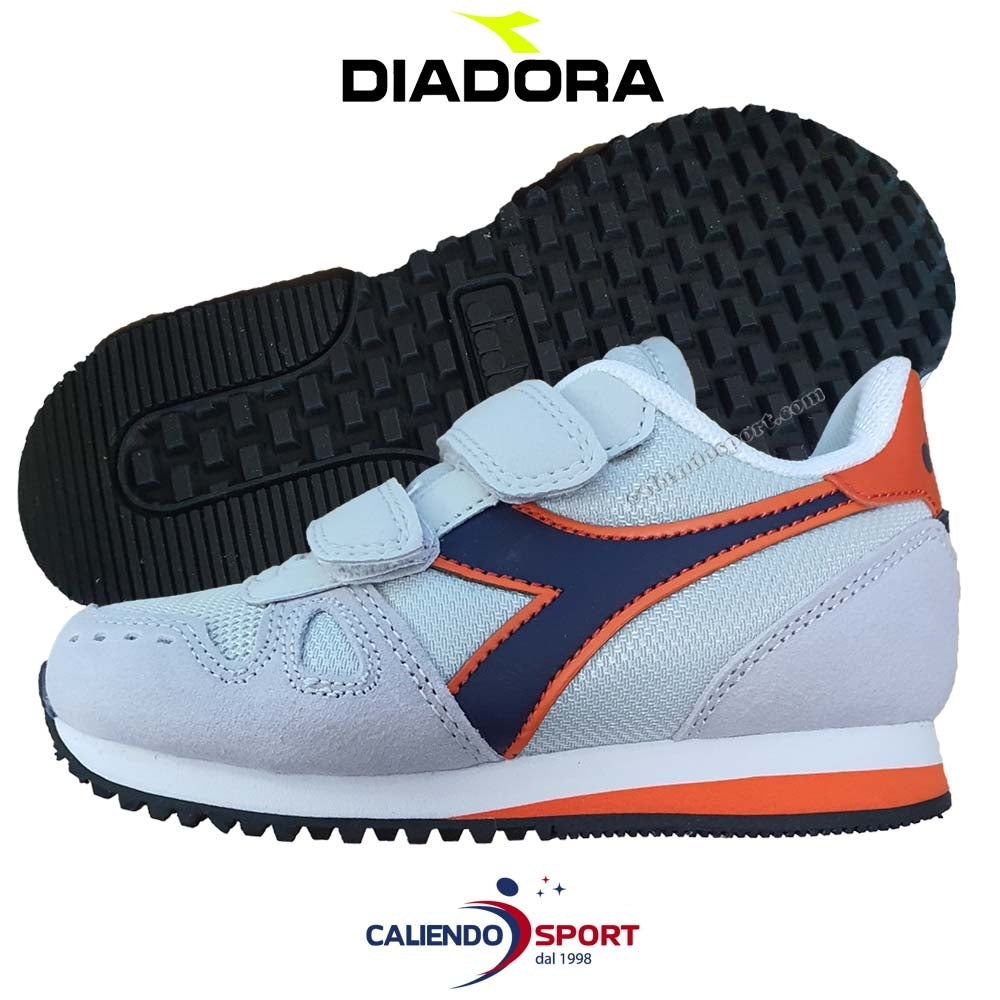 SCARPA BAMBINI DIADORA 174384 SIMPLE RUN CON STRAPPO TD