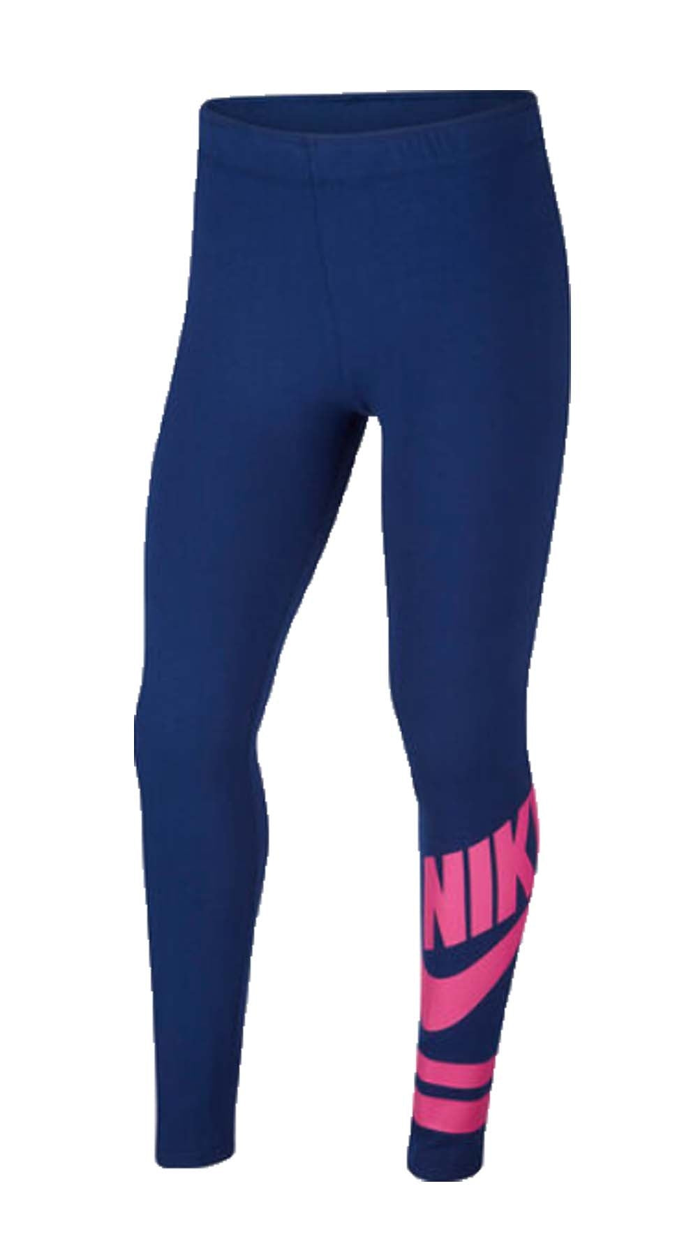 LEGGINGS SPORTSWEAR NIKE 939447 BLEU NOIR POUR FILLE