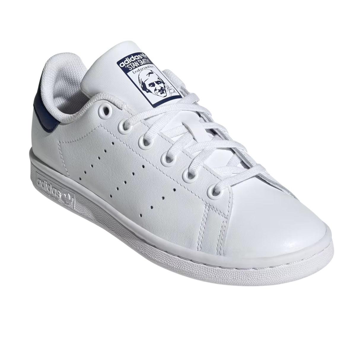 SCARPA STAN SMITH ADIDAS JP9717 BIANCO BLU