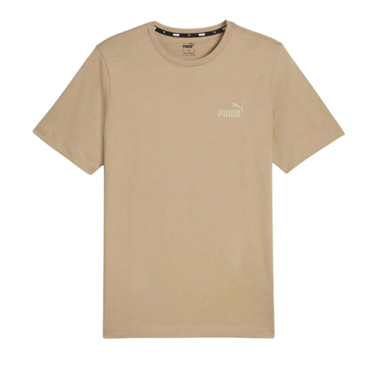 T-SHIRT PUMA 586669 78 ESSENTIALS LOGO COTONE BEIGE