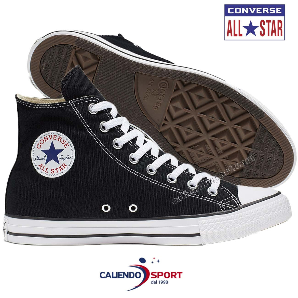CONVERSE M9160C BLACK HIGH ALL STARS CLASSIC SHOE