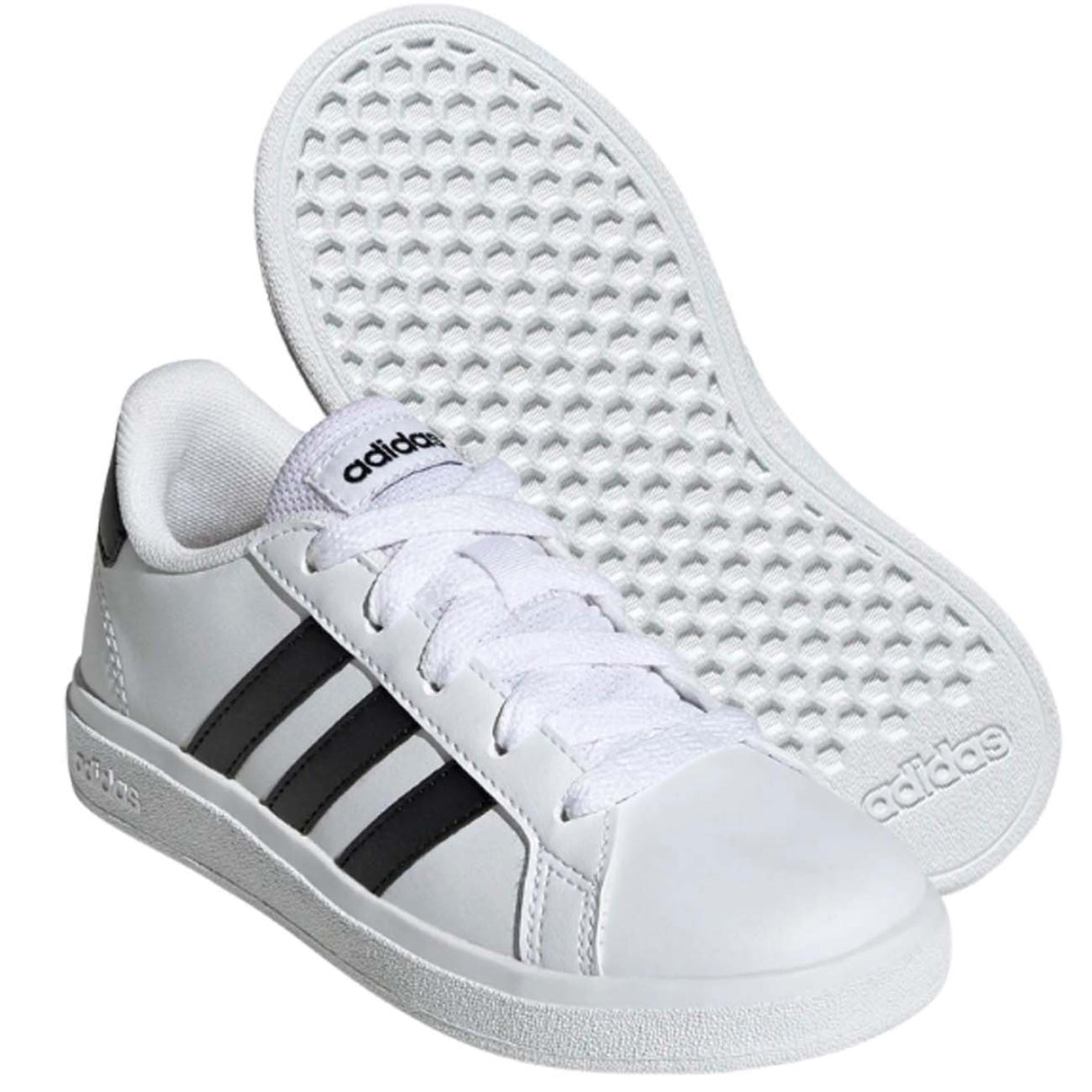 ADIDAS GW6511 GRAND COURT WHITE BOYS SHOES