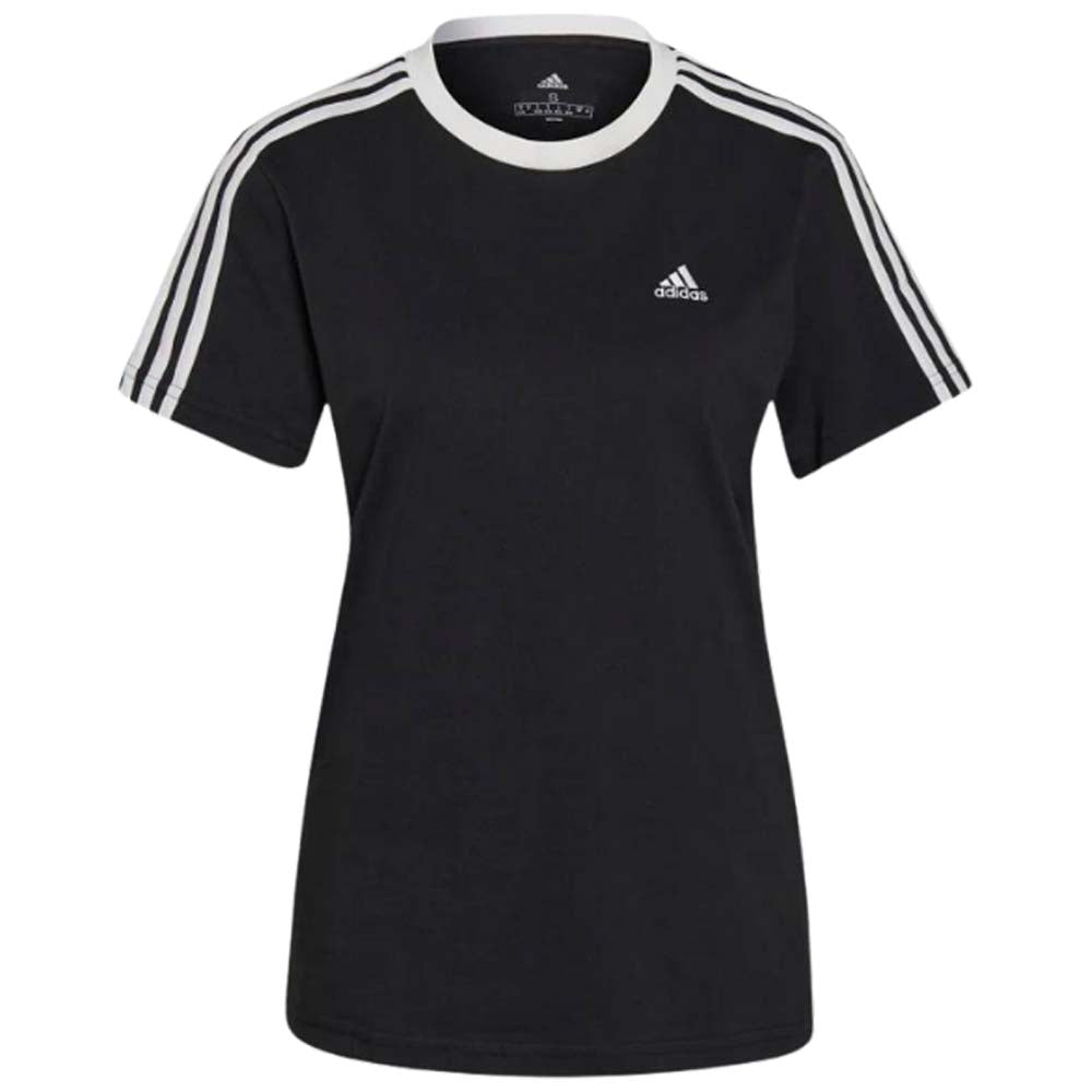 ADIDAS WOMEN'S T-SHIRT GS1379 H10201 ESSENTIALS 3-STRIPES