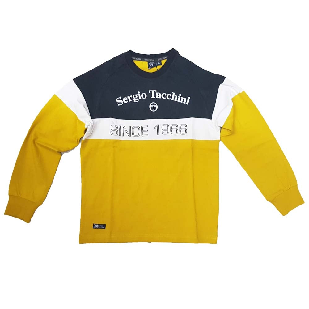 T-SHIRT À MANCHES LONGUES EN COTON SERGIO TACCHINI 3031M0023T