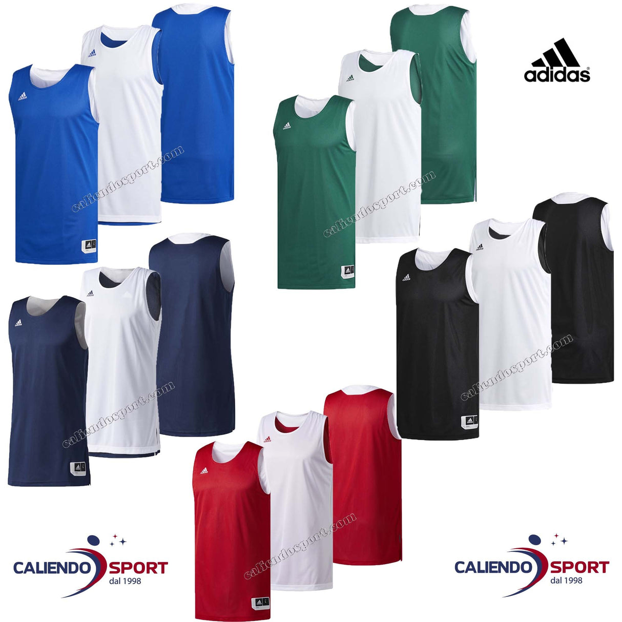 DÉBARDEUR DE BASKETBALL RÉVERSIBLE POUR HOMMES ADIDAS CRZY EXPL J CD8690 CD8699 CD8691