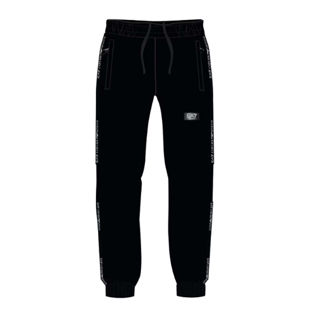 PANTALONE RAGAZZI ARMANI EA7 I25 6DBP58 BJEXZ 1200 FELPATO-