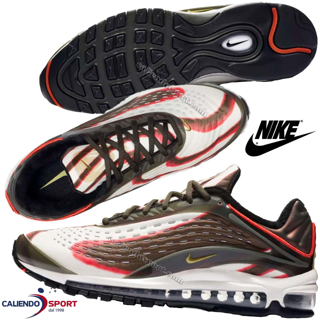 Nike Air Max Deluxe AJ7831 300 SCARPA UOMO SNEAKER SPORT-