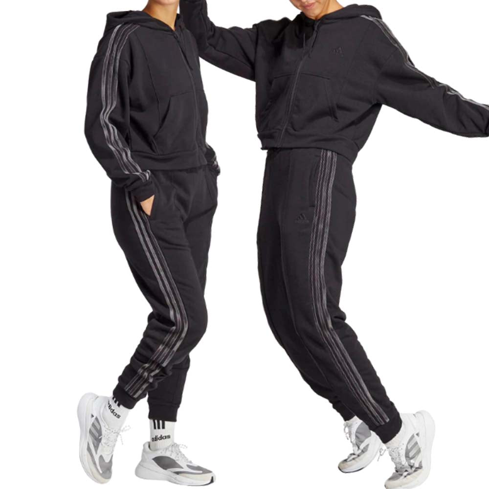 TUTA DONNA ADIDAS HY5912 ENERGIZE COTONE GARZATO